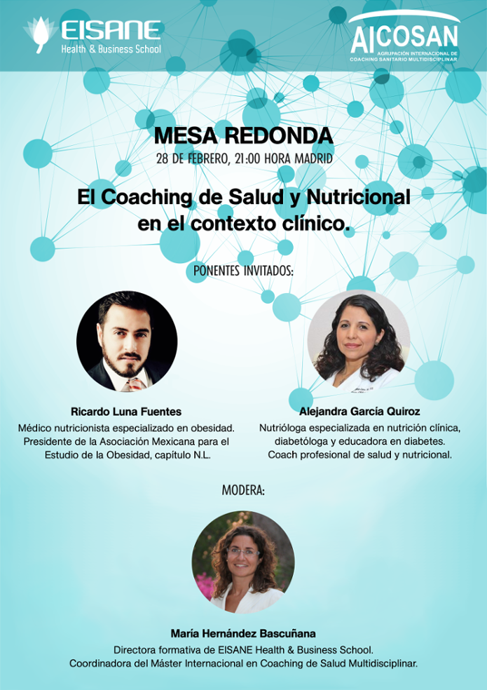 Mesa Redonda Coaching de Salud y Nutricional en el contexto clínico