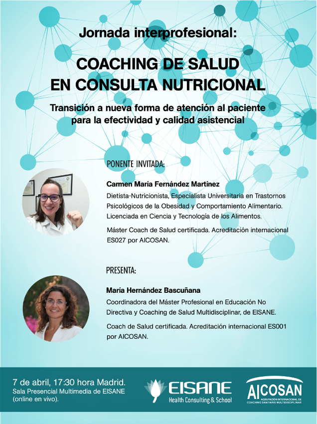 Jornada Interprofesional Coaching Salud EISANE